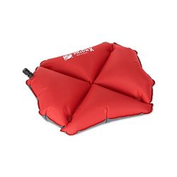 Klymit Pillow X Inflatable Camping & Travel Pillow, Red/Gray