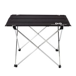 Moon Lence Ultralight Folding Camping Picnic Roll Up Table with Carrying Bag