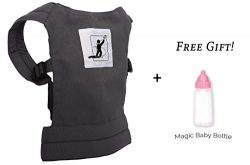 Baby doll carrier for kids, toddlers, girls- baby doll carrier back pack- front snuggle carrier- ...