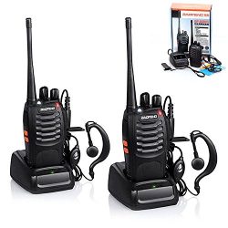 BaoFeng Walkie Talkie, BF-888S Two Way Radios Built in LED Torch for Camping Hiking Hunting Trav ...