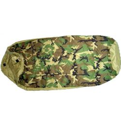 Military Outdoor Clothing Previously Issued U.S. G.I. Woodland Camo Gore-Tex Bivy Sleeping Bag Cover