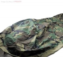 Woodland Camouflage Waterproof Bivy Cover