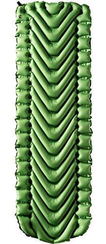 Klymit Static V Lightweight Sleeping Pad, Green/Char Black