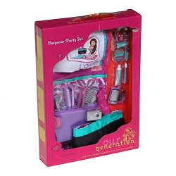 18 Doll Sleepover Party Set Sleeping Bag and Accessories