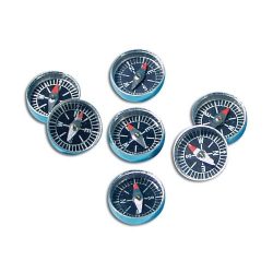 School Specialty Magnetic Field Detection Compass, 3/8″ Diameter (Set of 10)