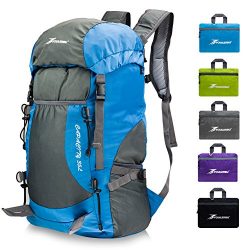 Youlerbu Lightweight Packable Hiking Backpack Daypack for Men and Women,Foldable Backpack for Cl ...