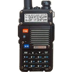 BaoFeng BF-F8HP (UV-5R 3rd Gen) 8-Watt Dual Band Two-Way Radio (136-174MHz VHF & 400-520MHz  ...
