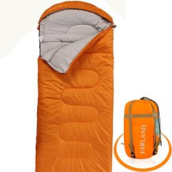 Camping Sleeping Bag-Envelope Mummy Outdoor Lightweight Portable Waterproof Perfect for 0 degree ...
