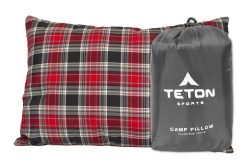 TETON Sports Camp Pillow Perfect for Camping and Travel; Ultralight Pillow; Grey