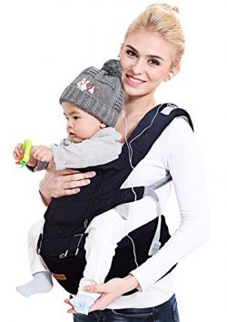 Ergonomic Baby Carrier with Hip Seat for Girls/Kids,Baby Backpack Carrier Toddler 6 Comfortable  ...