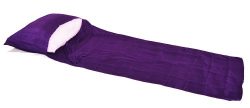 Marycrafts 100% Pure Mulberry Silk Single Sleeping Bag Liner Travel Sheet Sleepsack 83″x33 ...