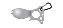 CRKT Spork Outdoor Multi Tool: Eat’N Tool Durable and Lightweight Metal Multitool for Camping, H ...