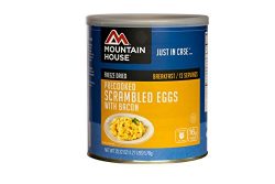 Mountain House Scrambled Eggs with Bacon #10 Can