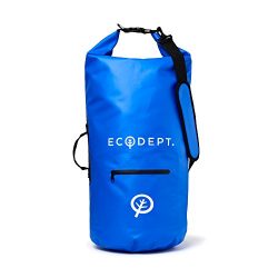 ECOdept Waterproof Dry Bag Backpack ~ Keeps Gear Dry Outdoors ~ Essential Boating, Kayaking, Tra ...