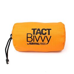 TACT Bivvy Emergency Survival Compact Sleeping Bag – Lightweight, Waterproof Bivy Sack Eme ...