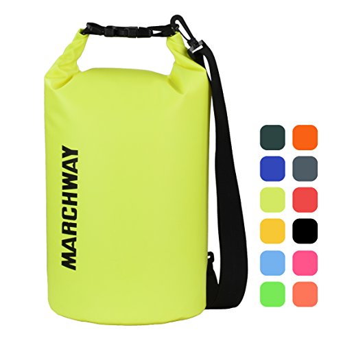 Marchway Floating Waterproof Dry Bag 5l10l20l30l Roll Top Sack Keeps Gear Dry For Kayaking 