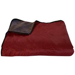 Large Waterproof Windproof Camping Blanket – Maroon