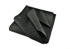 SE BI51802GR Warm 2-lb. Blanket (51″ x 80″) with 50-70% Wool, Gray