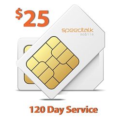 $25 Prepaid GSM Sim Card for GPS Tracker Devices Locators Pet Senior Kid 120-Day Wireless Service