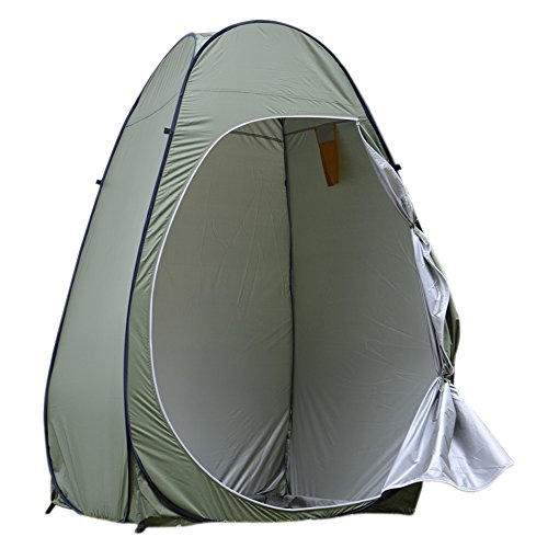 Tenozek Camping Tent,Outdoor Portable Pop Up Privacy Shelter/Toilet/Bathing Shower for Hiking/B ...