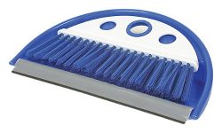 Camco 43945 Dust Pan with Whisk