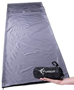 Sleeping Bag Liner and Camping Sheet – Use as a Lightweight Sleep Sack when you Travel – H ...