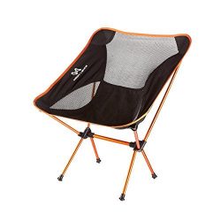 Moon Lence Ultralight Folding Chairs Heavy Duty Camping Chairs Beach Chairs with Carry Bag