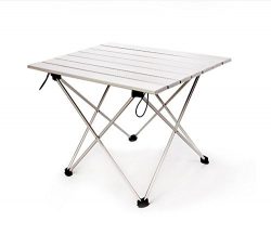Kalili Ultralight Aluminum Portable Folding Camping Table