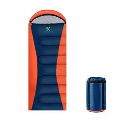 Moon Lence Adult Sleeping Bag for Women and Men Lightweight Compact Camping Suit Portable 4-Seas ...