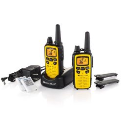 Midland LXT630VP3 36-Channel GMRS with 30-Mile Range NOAA Weather Alert, Rechargeable Batteries  ...