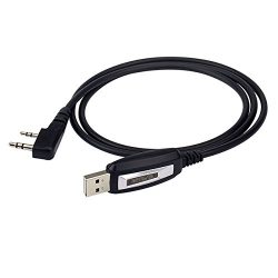 Retevis 2 Pin USB Programming Cable Lead for Baofeng UV5R 888S Retevis H777 RT5R Puing Wouxun TY ...