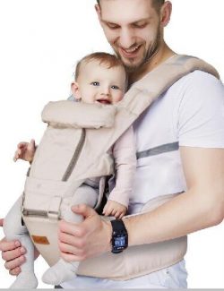 Ergonomic Baby Carrier with Hip Seat for Girls/Kids,Baby Backpack Carrier Toddler 6 Comfortable  ...