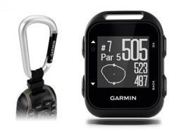 Garmin Approach G10 Golf GPS with Garmin Lanyard Carabiner & Belt Clip | Pocket-sized Handhe ...