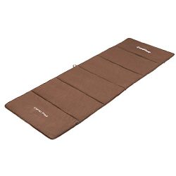 KingCamp Soft Cotton Sports Camping Sleeping Pad Mat, Pefect for Camp Cot Bed, Two Sizes (Normal ...