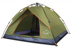 Toogh 2-3 Person Camping Tent 4 Season Backpacking tent Sundome pop up Tents for Outdoor Sports