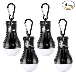 DealBang LED Tent Light Bulb with Clip Hooks, Small But Bright 150 Lumens LED Hanging Night Ligh ...