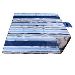 XXL-Large Outdoor Picnic Blanket,Waterproof Backing 200 x 200cm Oversized Soft Fleece Material C ...