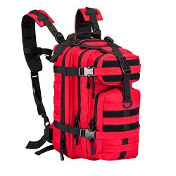 PANS Red Tactical Assault Backpack Outdoor Military Backpack hydration backpack camel pack Water ...