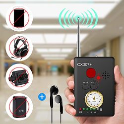 Anti-spy Camera Bug RF Signal Detector [Enhanced Version], Dooreemee Wireless Hidden Camera GPS  ...