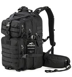 RUPUMPACK Military Tactical Backpack Hydration Backpack by, Army MOLLE Bug Out Bag, Small 3-Day  ...