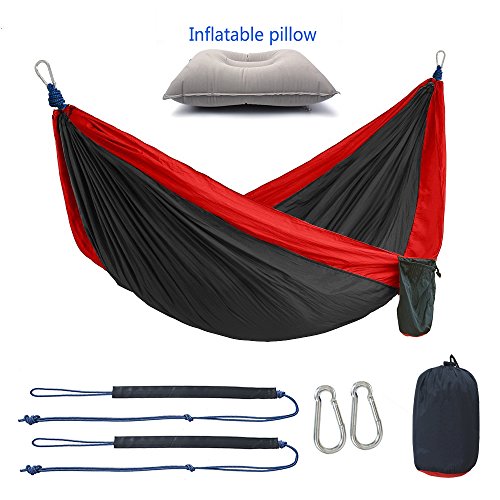Sleeping Cloud Double Camping Hammock, tree friendly straps