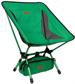 Trekology YIZI GO Portable Camping Chair with Adjustable Height – Compact Ultralight Foldi ...