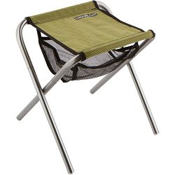 Trekology Portable Folding Camping Stools, Ultralight Compact Camp Footrest Stool, Mesh bag for  ...