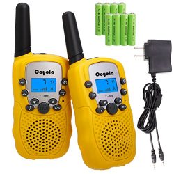 Rechargeable Walkie Talkies for Kids- Super Easy to Use 2- Mile Long Range 22 Channel Kids Walki ...