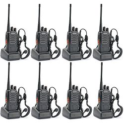 Walkie Talkie Radio 8PCS Ammiy baofeng BF-888S Portable Ham Two Way Radio Handheld UHF 400-470MH ...