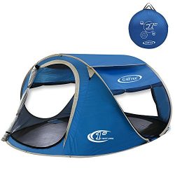 G4Free Pop Up Tent Beach Cabana Instant Backpacking Sun Shelter Water Resistant Camping Cabin Te ...