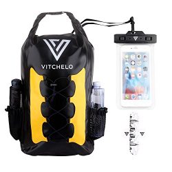 Vitchelo 30L Waterproof Dry Bag Backpack by for Outdoor Water Sports Kayaking Camping – Fl ...