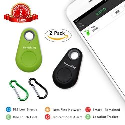 flyfishing Smart Finder Bluetooth Locator Wireless Anti Lost Alarm Sensor Spy GPS Tracker For Ke ...