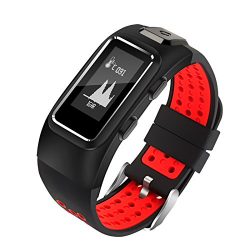 Diggro DB-10 Smart Bracelet Build-in GPS Tracker 20 Days Standby Time Four Sport Modes Heart Rat ...