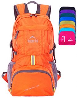 Venture Pal Ultralight Lightweight Packable Foldable Travel Camping Hiking Outdoor Sports Backpa ...